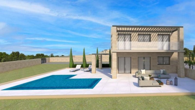 Tersana Kreta, Tersana: IM BAU: Zwei luxuriöse Steinvillen in Tersanas Beach zu verkaufen Haus kaufen
